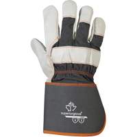 Endura<sup>®</sup> Fitters Work Gloves, One Size, Grain Cowhide Palm, Cotton Inner Lining SM856 | Kelford