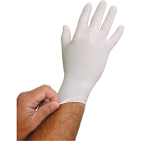 BioTek<sup>®</sup> Disposable Gloves, Small, Latex, 6-mil, Powdered, White SM882 | Kelford