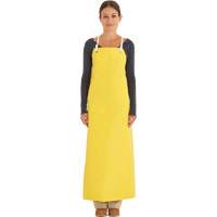 Reinforced Heavy-Duty Apron, Neoprene, 45" L x 35" W, Yellow Kelford