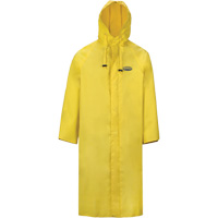 Hurricane Flame Retardant/Oil Resistant Rain Suits - 48" Coat, 5X-Large, Yellow SAP014 | Kelford