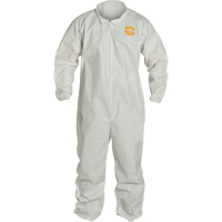 ProShield&reg; 60 Coveralls, Small, White, Microporous Kelford
