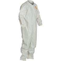 ProShield&reg; 60 Coveralls, Small, White, Microporous Kelford