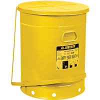 Oily Waste Cans, FM Approved/UL Listed, 21 US gal., Yellow SR365 | Kelford