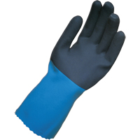 StanZoil NL34 Gloves, Size Medium/7, 12" L, Neoprene, Cotton Inner Lining, 20-mil SAQ709 | Kelford