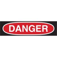 "Danger" Sign, 7" x 10", Polystyrene, English SW638 | Kelford