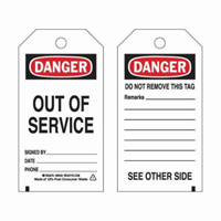 Étiquettes de sécurité  