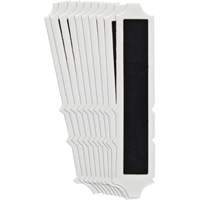 &eacute;tiquettes de lettres et chiffres gothiques individuels Quick-Align, I, 4" h, Noir Kelford