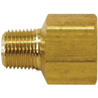 ADAPTEUR HEXAGONAL (M)NPT1/8"-(F)NPT 1/4", Laiton Kelford