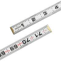 Red End&reg; Two Way&reg; Rule, 6' L, Wood, 1/16" Graduations Kelford