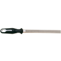 Limes avec poign&eacute;es ergonomiques, Demi-ronde, 8" Kelford