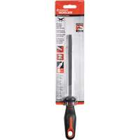 Single Cut File with Ergonomic Handle, Rectangular, 6", Bastard Kelford