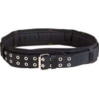 Wide Padded Belt, Polyester, Black Kelford