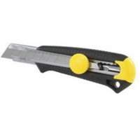 Couteau &agrave; lame cassable Dynagrip, 18 mm, Acier, Prise en Plastique Kelford