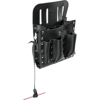 Tool Pouches, Multiple Tool Holder, Leather, 10 Pockets Kelford