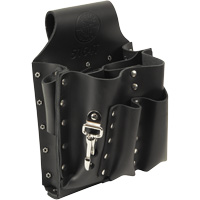 Tool Pouch, Multiple Tool Holder, Leather, 8 Pockets Kelford