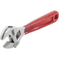 Adjustable Wrench, 4-1/2" L, 1/2" Max Width, Chrome/Polished Kelford