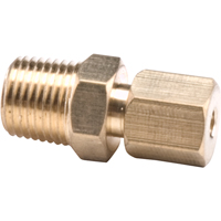 Compression Connectors - Tube to Male Pipe, 3/16" x 1/8" Kelford