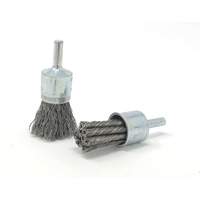 Crimped Wire End Brush, 3/4" Dia., 0.014" Wire Dia., 1/4" Shank TC011 | Kelford
