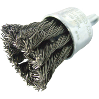 Knotted Wire End Brushes, 1" Dia., 0.020" Wire Dia., 1/4" Shank TC134 | Kelford