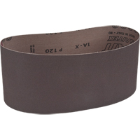 Portable Abrasive Belt, 24" L x 4" W, Aluminum Oxide, 120 Grit TC813 | Kelford