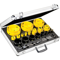 Electrician's Hole Saw Kits, 31 Pieces Kelford