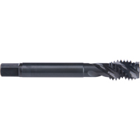 Taraud &agrave; cannelure en spirale 45°, Acier rapide au cobalt, Filet de 6-32, 2" l Kelford