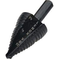 #11 Step Drill Bit, 7/8" - 1-1/8" , 1/4" Increments, High Speed Steel Kelford