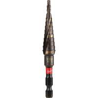 #1 Shockwave Impact Duty Step Drill Bit, 1/2" - 1-1/8" , 1/32" Increments, Titanium Kelford