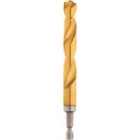 Shockwave Drill Bit, 1/2", Titanium, 3-21/64 Flute, 135° Point Kelford