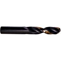 Heavy-Duty Split Point Screw Machine Length Drill Bit, 17/64", High Speed Steel, 1-7/16" Flute, 135° Point Kelford