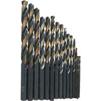 Jobber Length Drill Bit Set, 29 Pieces, High Speed Steel Kelford