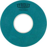 Meule plate simple thermique &agrave; liant &eacute;lastique, 7-7/8" x 0,787", Arbre 3", Type 1 Kelford