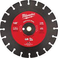Circular Saw Blade, 12", Ductile Iron Use Kelford
