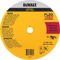 FlexVolt&reg; Metal Cut-Off Wheel, 9-1/16" x 0.078", 22.23 mm Arbor, Ceramic, Type 1 Kelford
