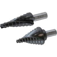 Multi-Step Step Drill Bit, 1/4" - 1" , Titanium Kelford