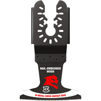 Demo Demon 2-1/2" Universal Fit Bi-Metal Oscillating Blades for Nail-Embedded Wood Kelford
