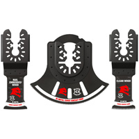 3-Piece Universal Fit Bi-Metal Oscillating Blade Set Kelford