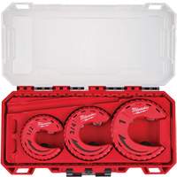 Jeu de coupe-tubes Close Quarters de 3 morceaux, Capacit&eacute; de 1/2"/3/4"/1" Kelford