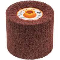 Tambour de conditionnement de surface Blendex, 4-1/2" dia. x 4" la, 5/8"-11 Arbre, Grain Moyen Kelford