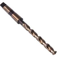 Heavy Duty Taper Shank Drill Bit, 9/16", High Speed Cobalt, 4-7/8" Flute, 135° Point Kelford