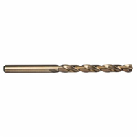 Taper Length Drill Bit, 1/16", High Speed Cobalt, 1-3/4" Flute, 135° Point Kelford