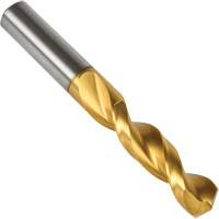 Stub Drill Bit with Parabolic Flutes, #26, High Speed Steel, 1" Flute, 135° Point Kelford