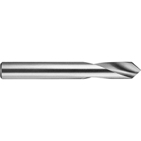 Spotting Drill, Bright, Regular Length, 1/4", High Speed Steel, 90° Point Kelford
