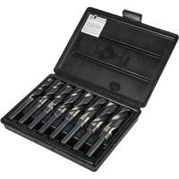 Reduced Shank Drill Bit Set, 8 Pieces, High Speed Steel Kelford