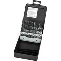 Stub Length Drill Bit Set, 60 Pieces, High Speed Steel Kelford