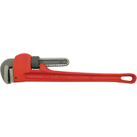 Pipe Wrench, 2-1/2" Jaw Capacity, 18" Long, Powder Coated Finish, None Handle Kelford