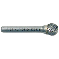 Fraise sph&eacute;rique Jet-Kut, 1/4" dia., 1/4" Tige, 7/32" Prof. de la coupe Kelford