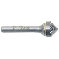Cone Point Burr, 1/2" Dia., 1/4" Shank, 1/4" Depth of Cut Kelford