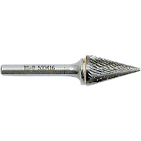 M4-D JET-KUT&reg; Cone Shape Burr, 3/8" Dia., 1/4" Shank, 5/8" Depth of Cut Kelford