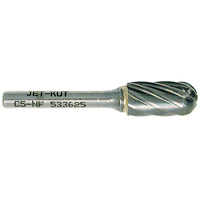 Fraise &agrave; bout sph&eacute;rique pour aluminium et mat&eacute;riaux non ferreux C5-NF JET-KUT, 1/2" dia. Kelford